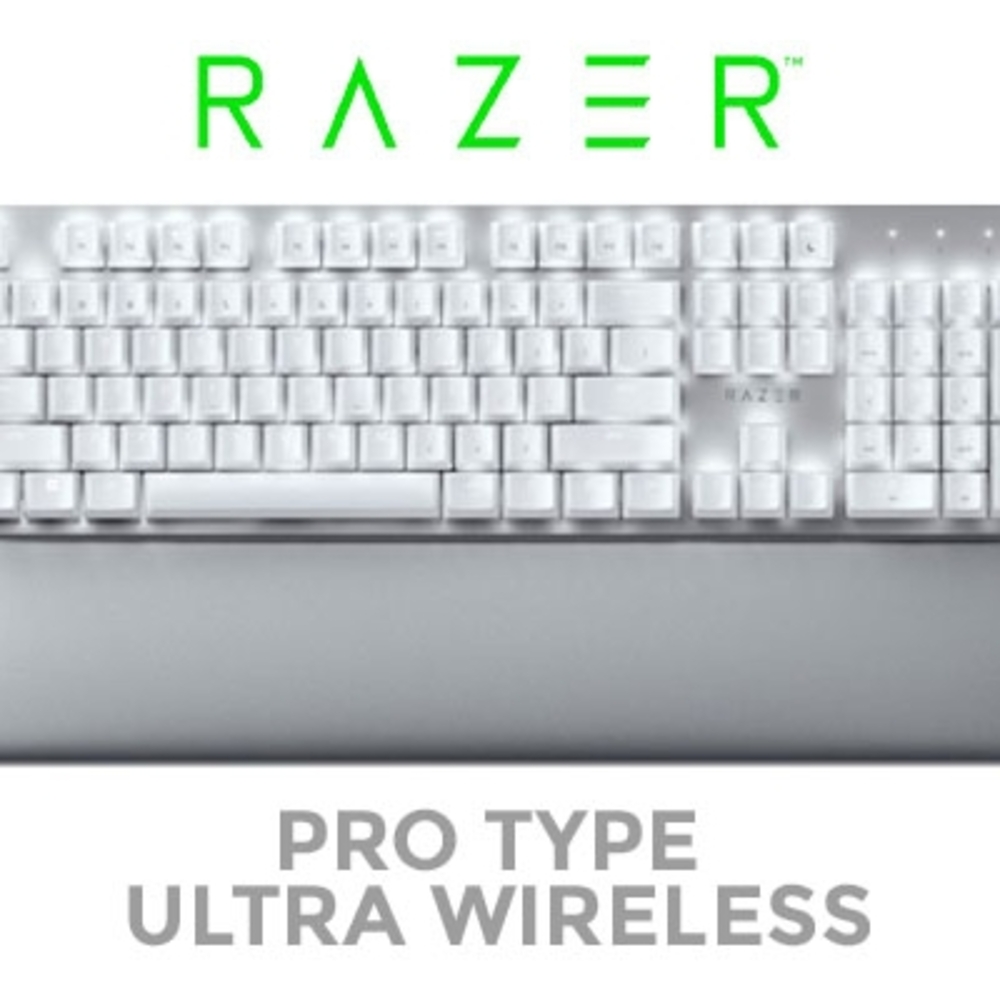Razer Pro Type Ultra Wireless Mechanical Keyboard: Silent, Linear Switches